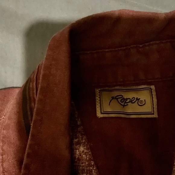 ROPER  MENS  SHIRT   48 in chest - Picture 3 of 10